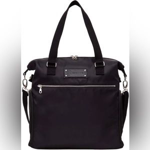 Sarah Wells Black Lizzy Breast Pump Bag